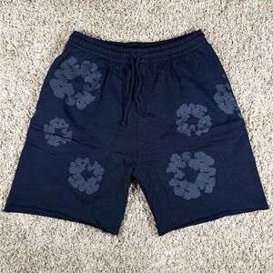 **New w/Tags** Denim Tears Black/Black Monochrome Shorts